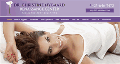 Desktop Screenshot of christinenygaard.com